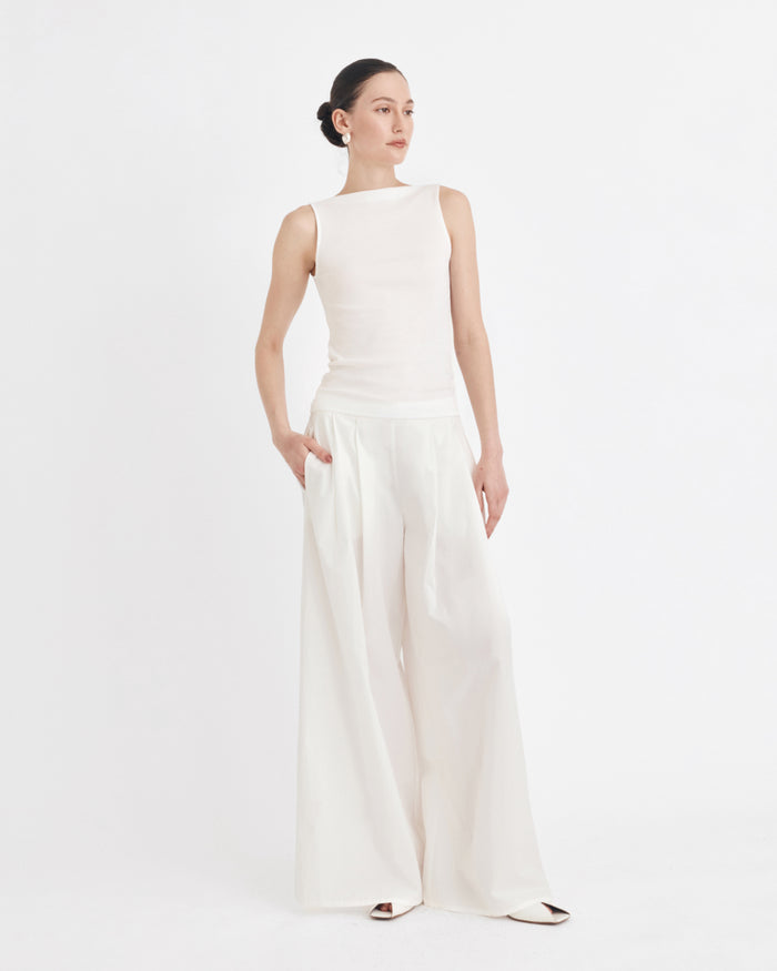 EMERY PANTS OFF WHITE