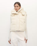 EMMY PUFFER VEST CREAM