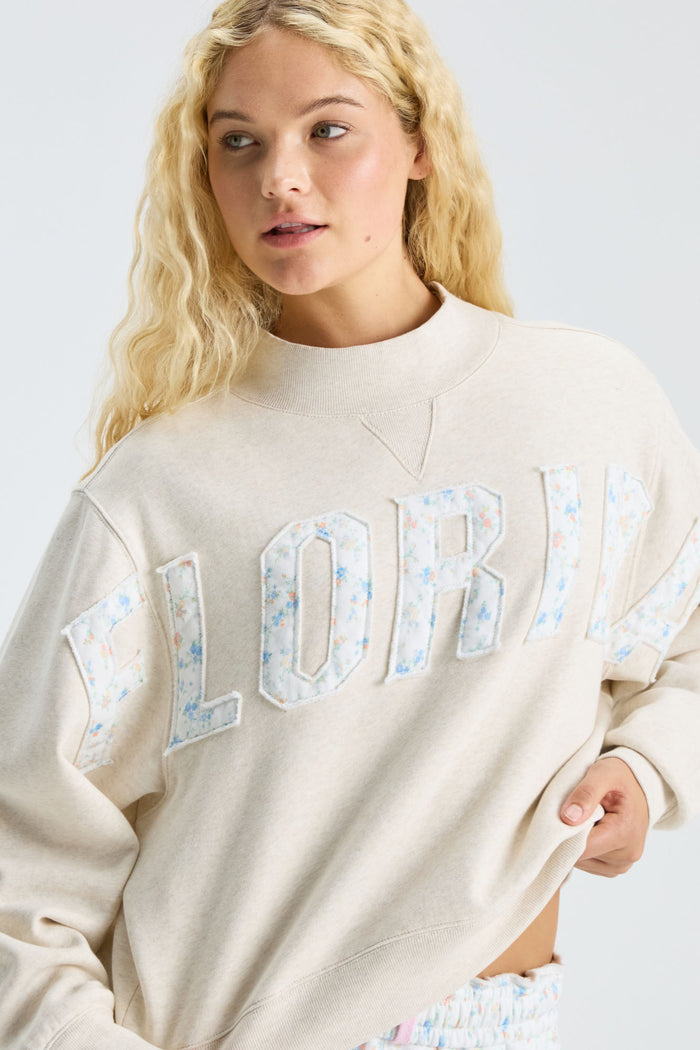 Fanatics Crew Neck - BLUE CRUSH HEATHER