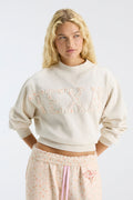 Fanatics Crew Neck - ORANGE SUGAR HEATHER