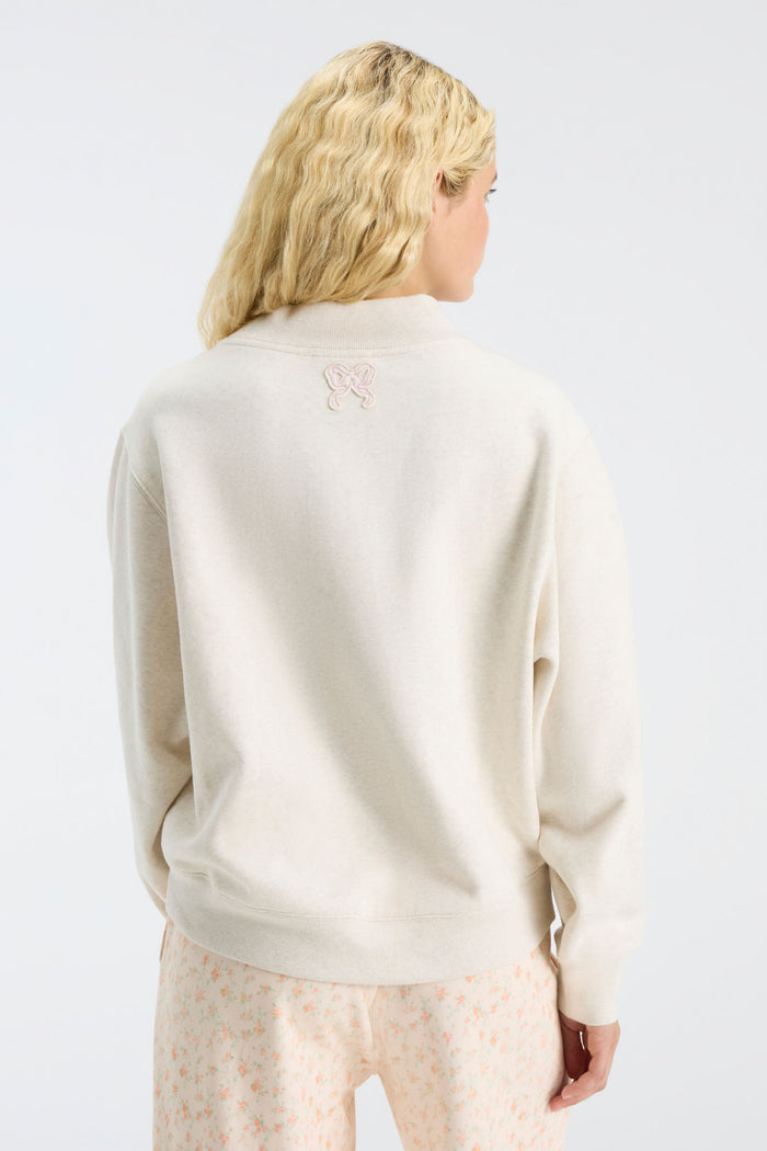 Fanatics Crew Neck - ORANGE SUGAR HEATHER