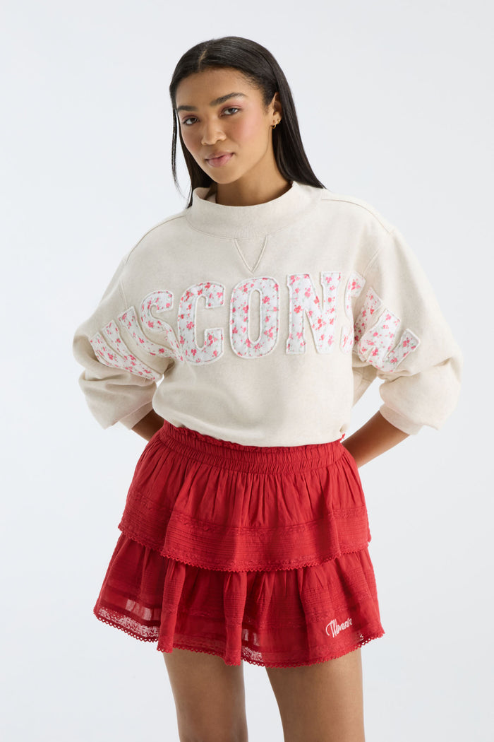 Fanatics Crew Neck - RED SEA HEATHER