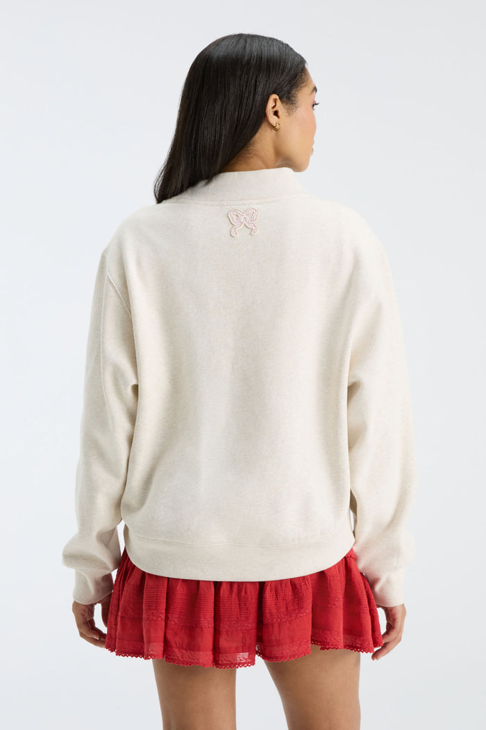 Fanatics Crew Neck - RED SEA HEATHER