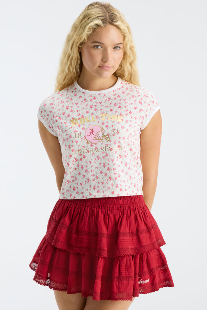 Fanatics x LoveShackFancy Ruffle Mini Skirt