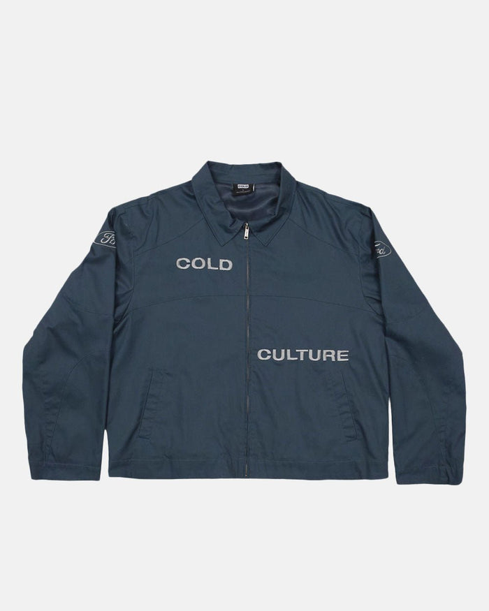 FORD TRENCH JACKET NIGHT BLUE - COLD CULTURE