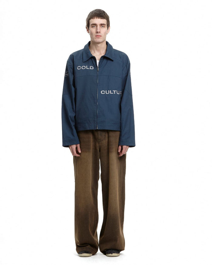 FORD TRENCH JACKET NIGHT BLUE - COLD CULTURE #man