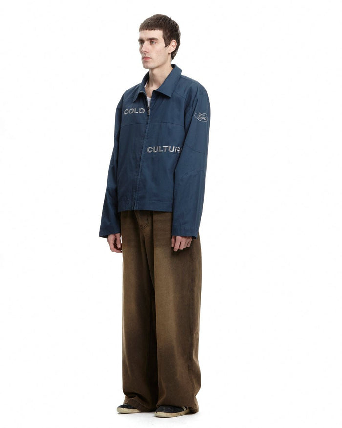 FORD TRENCH JACKET NIGHT BLUE - COLD CULTURE #man