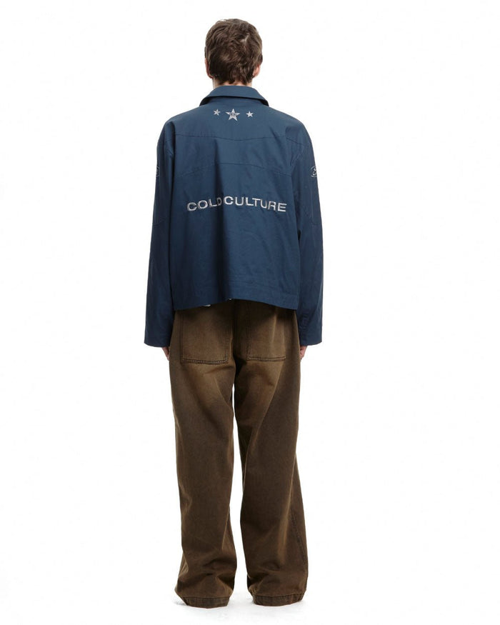 FORD TRENCH JACKET NIGHT BLUE - COLD CULTURE #man