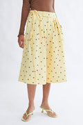 Eliza Faulkner Designs Inc. Frances Short Yellow Polka Dot