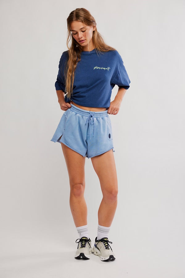 Free People Movement Knockout Short in Dark Slate