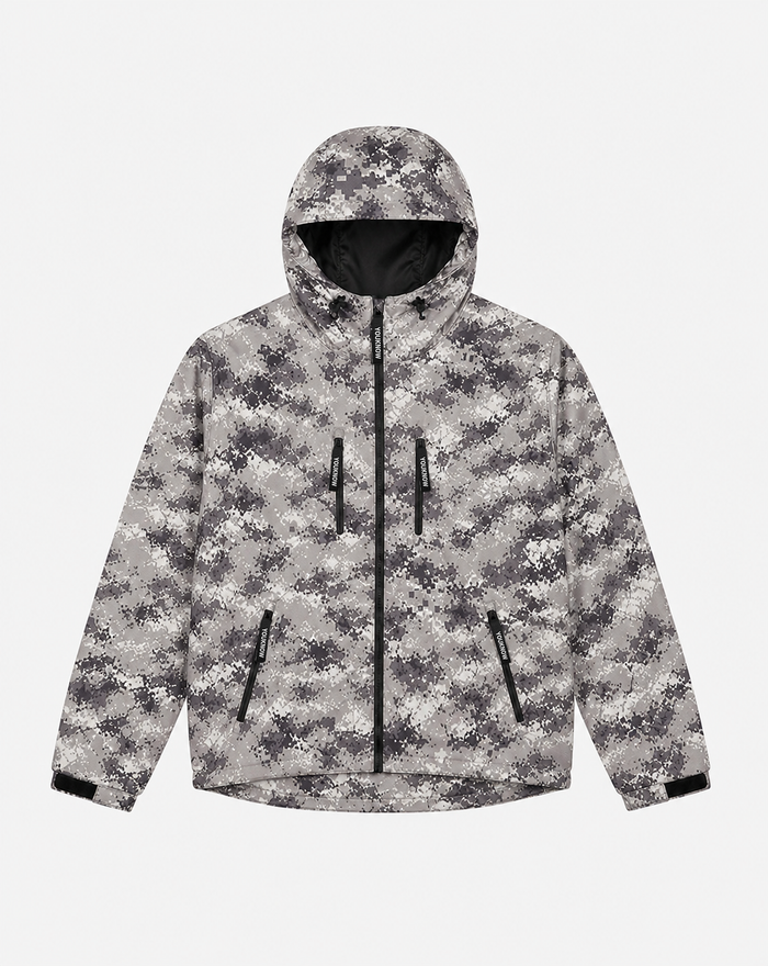 Full Zip Shell Jacket | Digi Camo