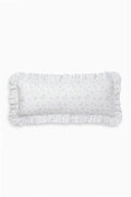 Garden Bow Ruffled Lumbar Pillow