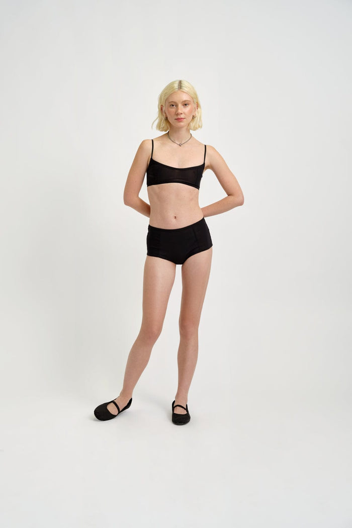Eliza Faulkner Designs Inc. Pants Gemma Panty Black Mesh