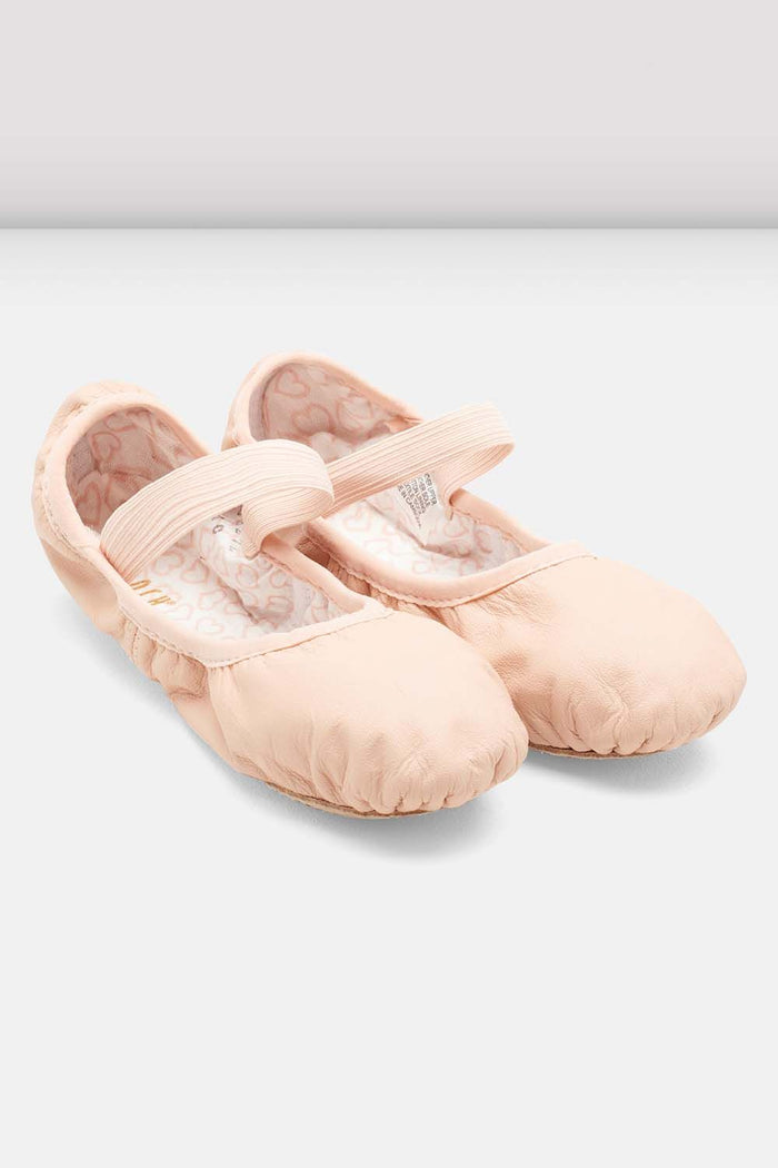 Girls Belle Leather Ballet Shoes