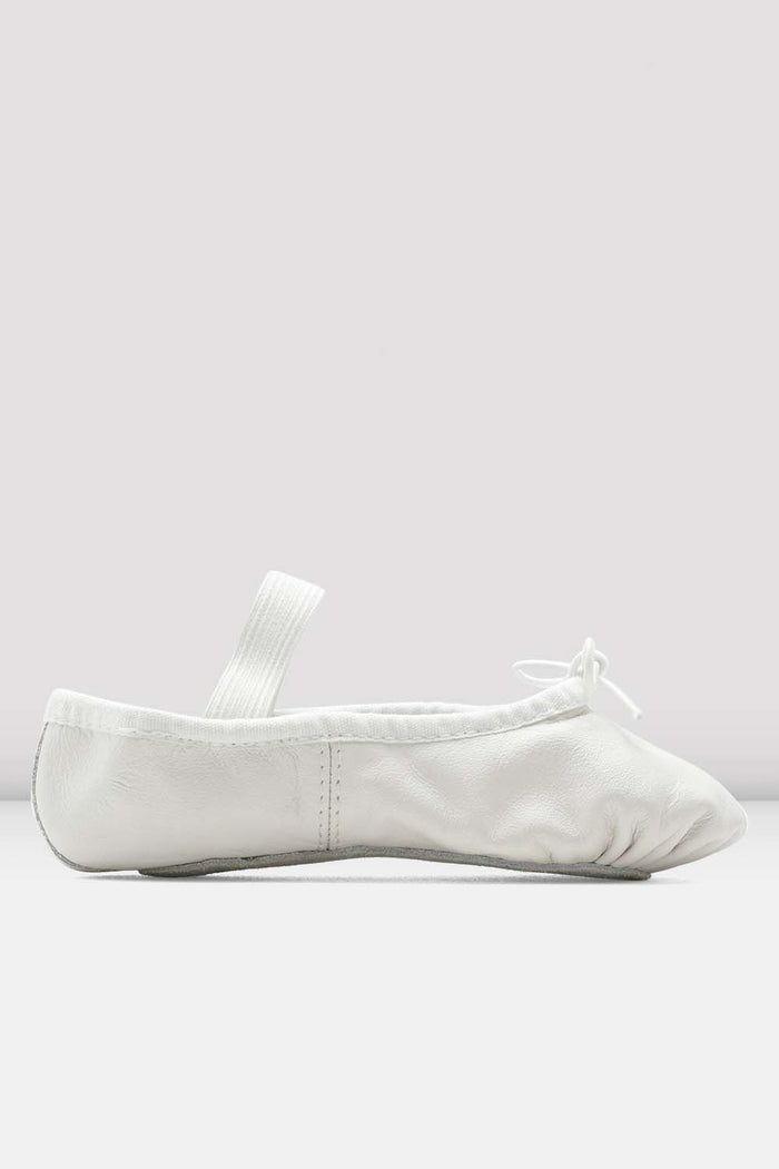 Girls Dansoft Leather Ballet Shoes