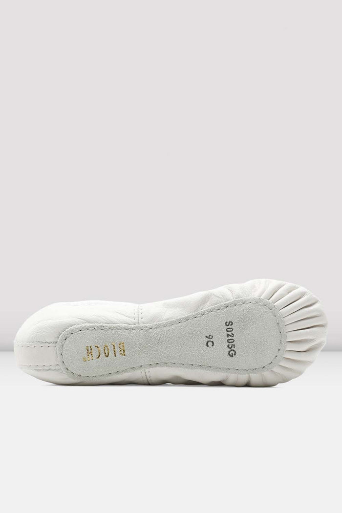 Girls Dansoft Leather Ballet Shoes