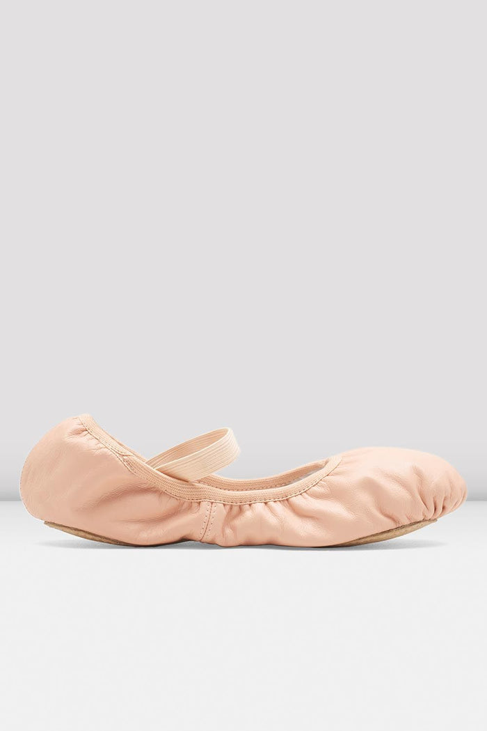Girls Giselle Leather Ballet Shoes