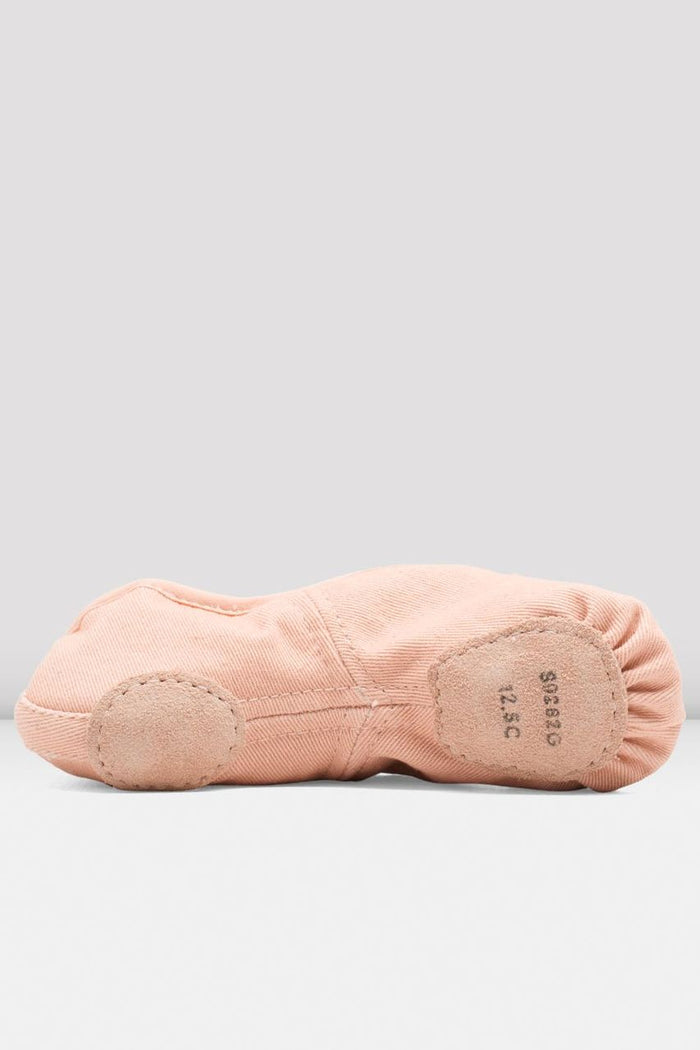 Girls Zenith Stretch Canvas Ballet Shoes