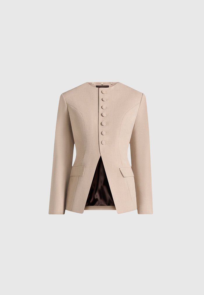 harper-tailored-cinch-blazer-with-detachable-collar-beige
