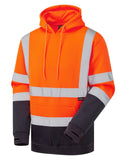 Hi Vis 2 Tone Hooded Sweatshirt