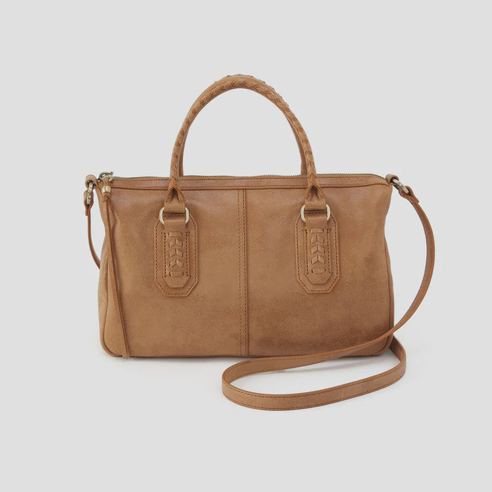 Hobo Expedition Satchel in Whiskey
