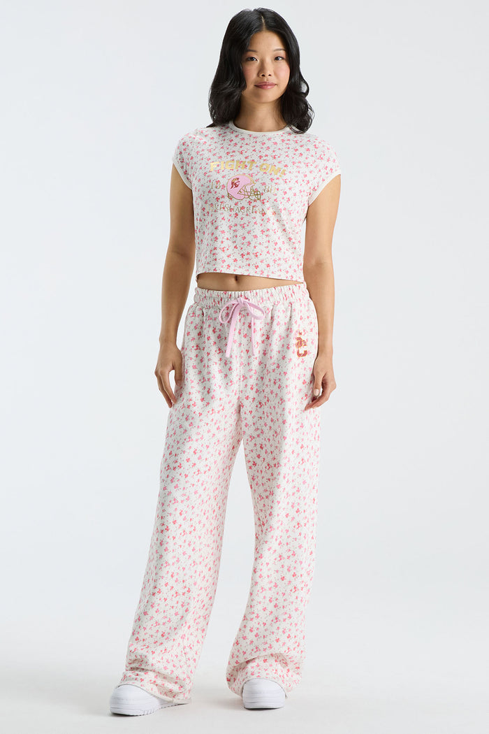Ilyra Sweatpant - CARDINAL KISS