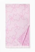 Jacquard Cotton Beach Throw