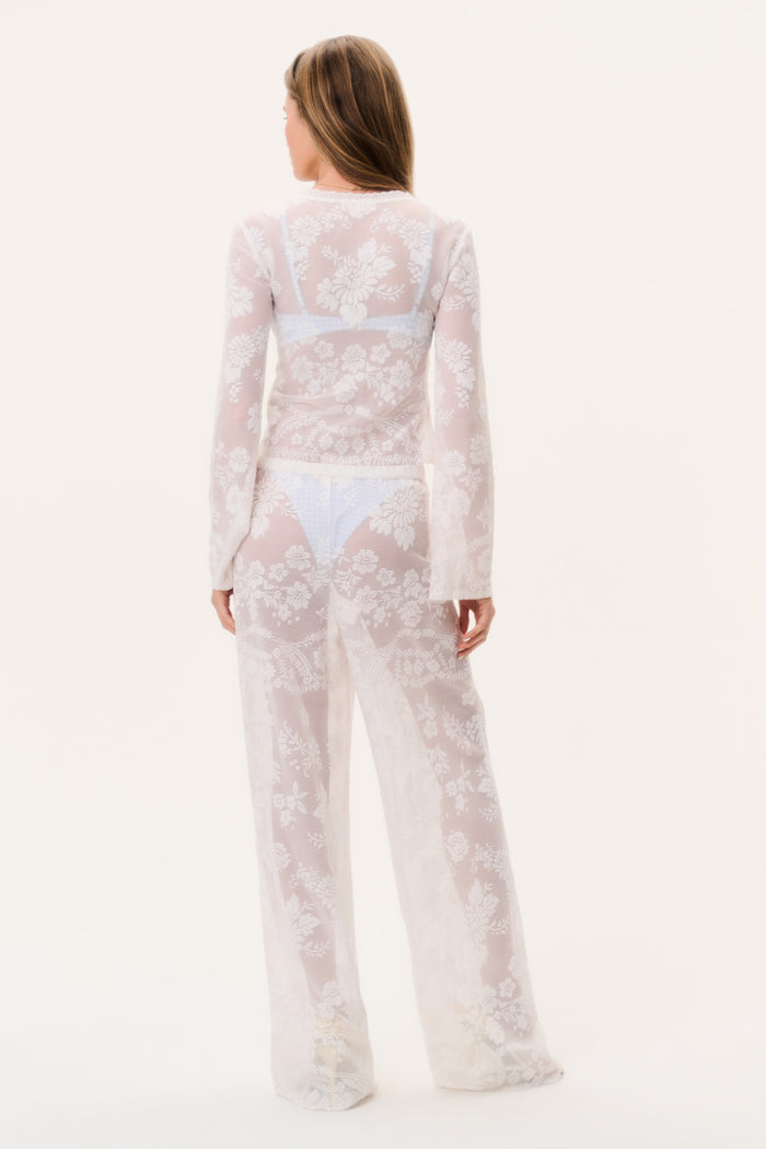 Jessia Lace Cover-Up Pant
