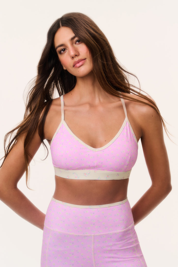 Jolanda Ditsy Floral Sports Bra