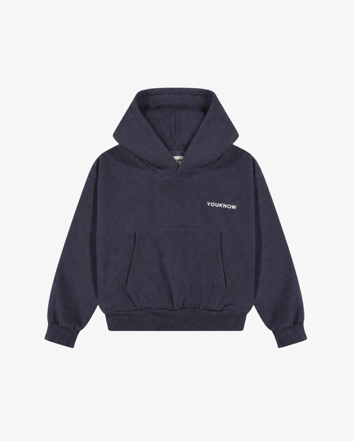 Kids Core Box Hoodie | Navy