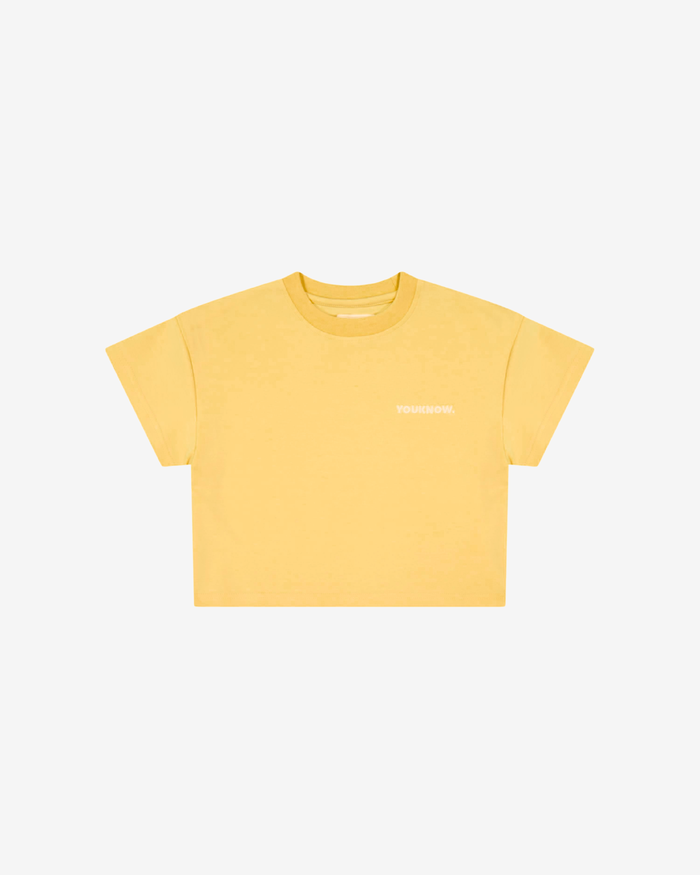 Kids Core Box Tee | Banana