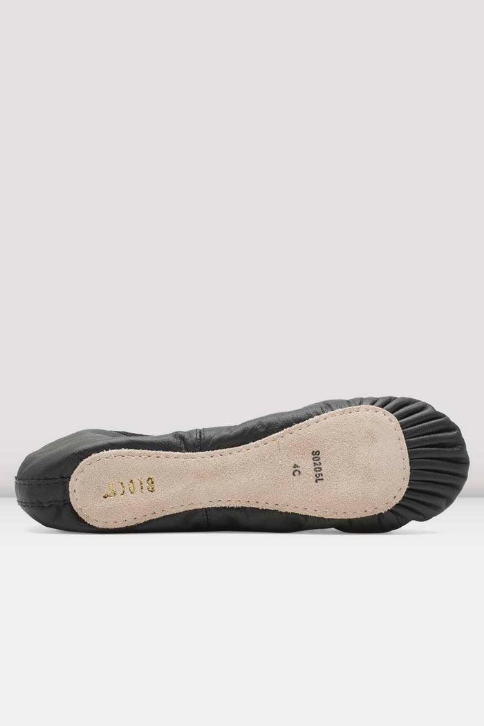 Ladies Dansoft Leather Ballet Shoes