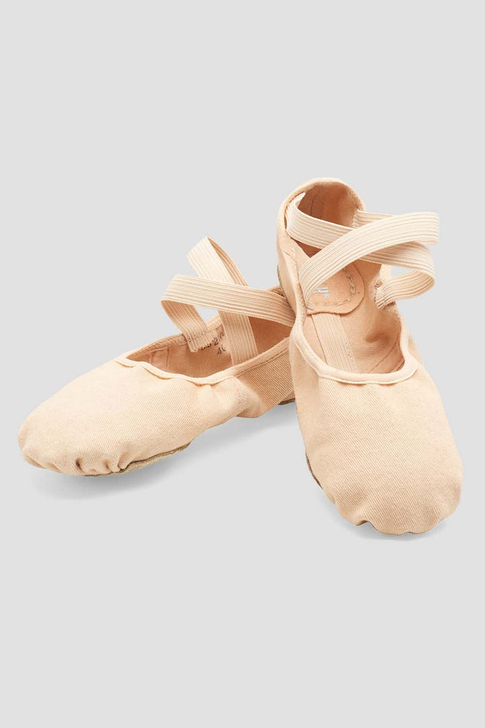 Ladies Infinity Stretch Canvas Ballet Shoes