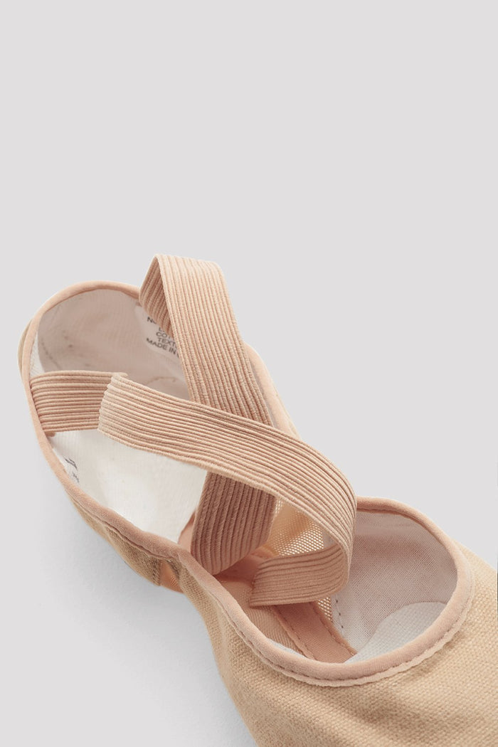 Ladies Pro Arch Canvas Ballet Shoes