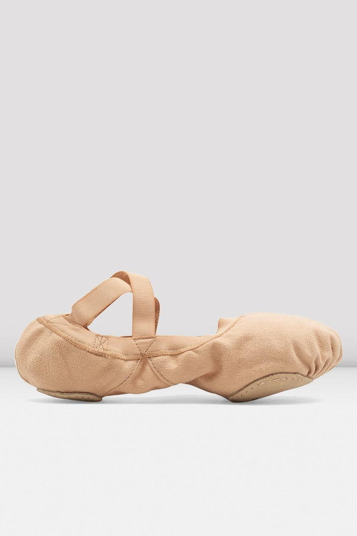 Ladies Pro Elastic Canvas Ballet Shoes