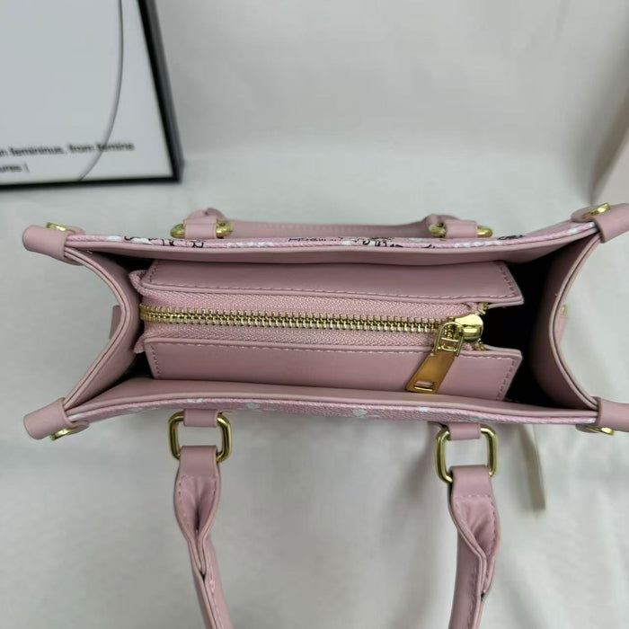 Large-Capacity Printed Shoulder Bag