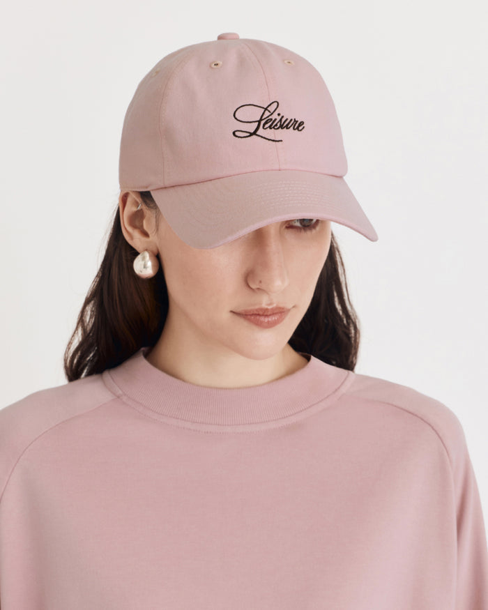 LEISURE CAP BLUSH PINK