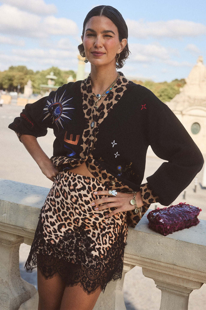 Leopard Mini Maeva Skirt