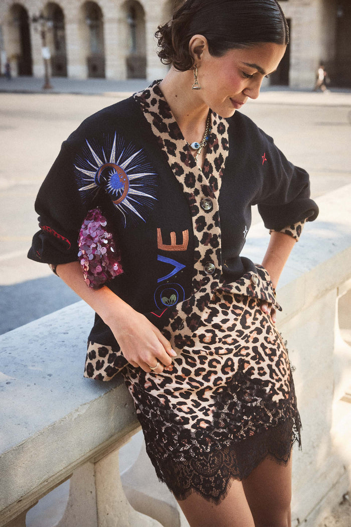 Leopard Mini Maeva Skirt