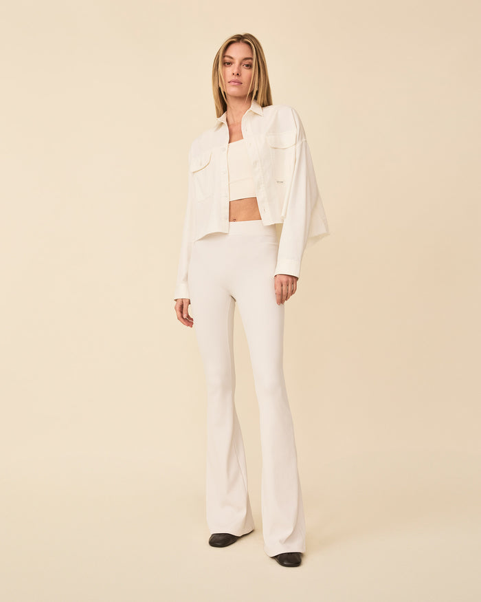 LEVI DENIM SHIRT WHIPPED CREAM