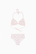 Little Girls Cherry Stripe Finnie Bikini