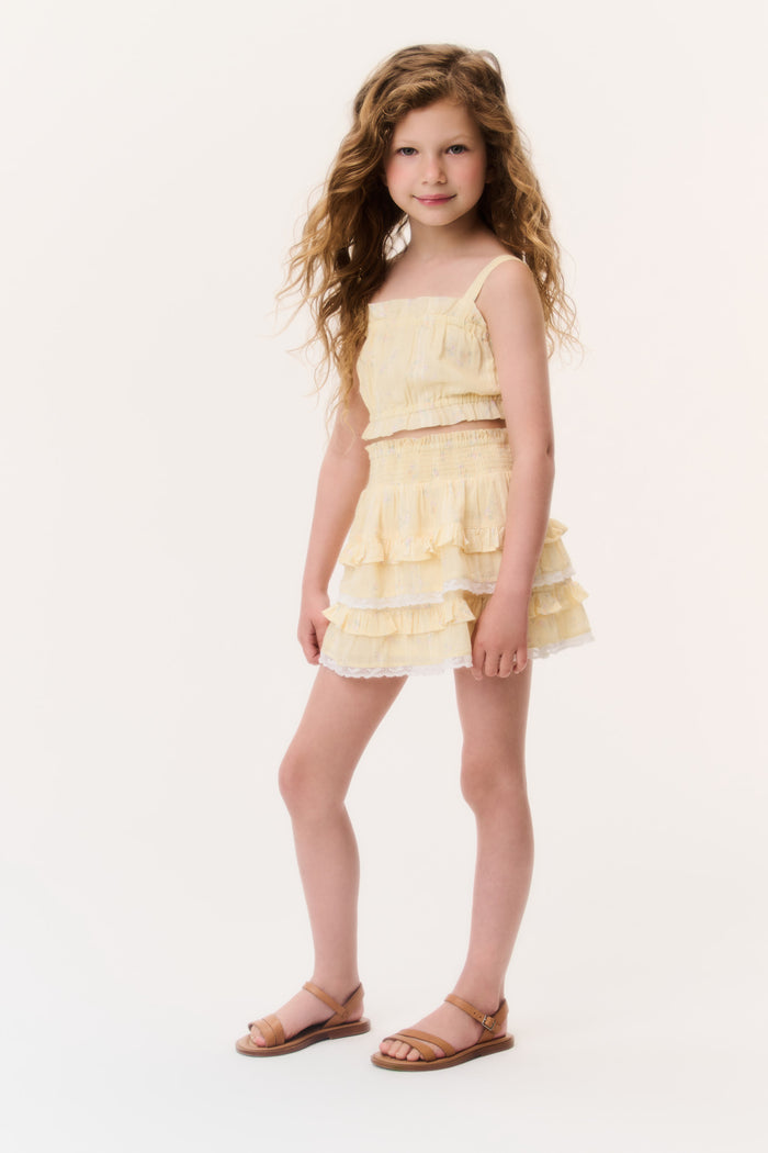 Little Girls Ditsy Floral Billie Skirt