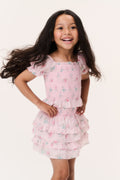 Little Girls Eau de Rose Billie Skirt