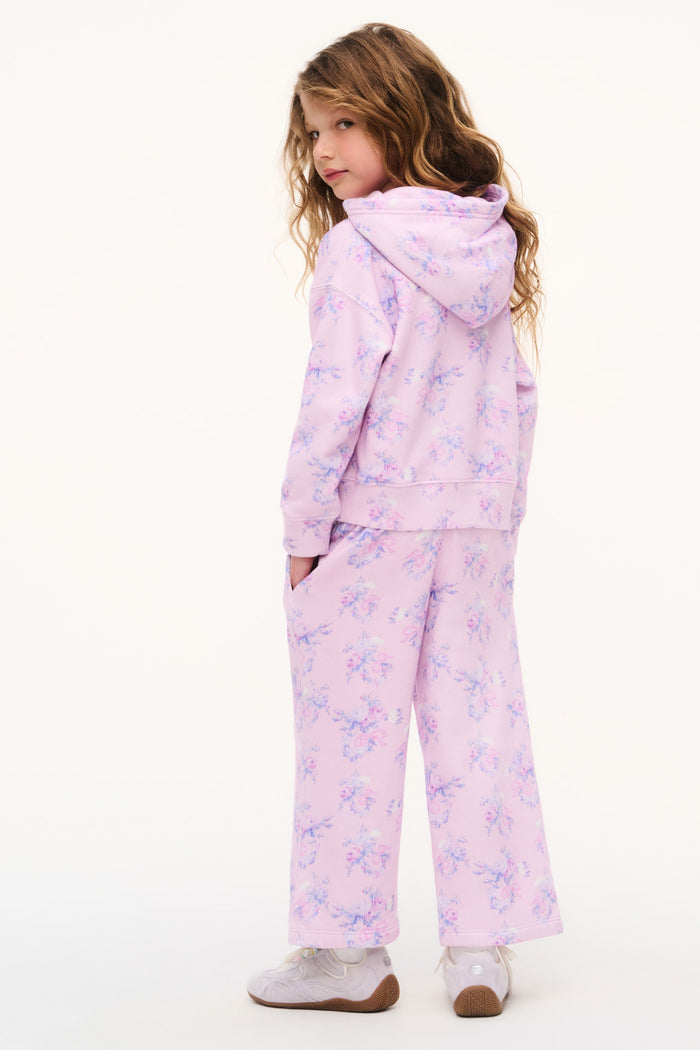 Little Girls Iced Mauve Selbie Sweatpants