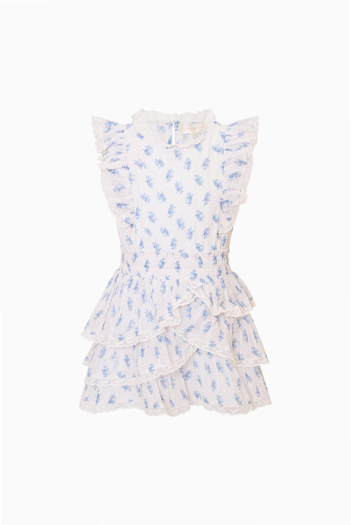 Little Girls Indigo Cloud Decker Dress