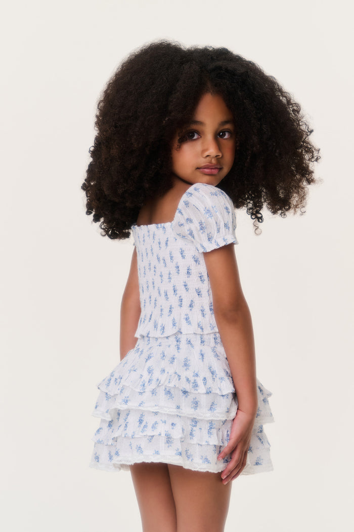 Little Girls Indigo Cloud Fabielle Top