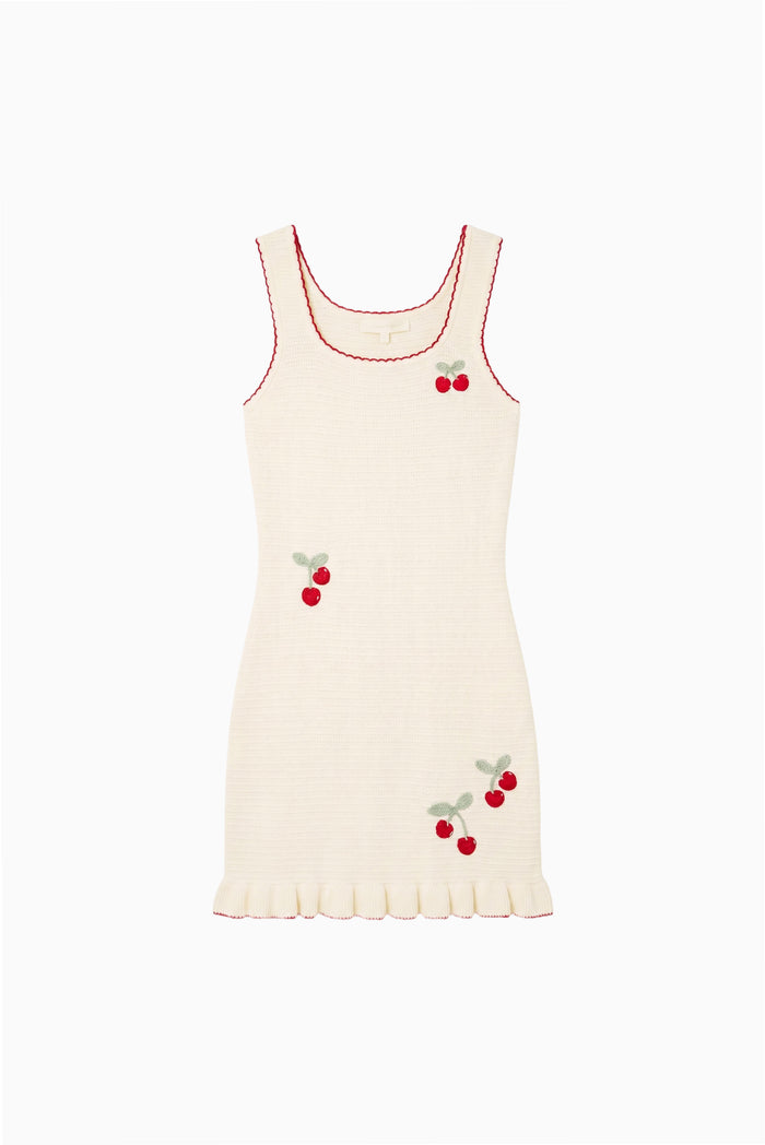 Little Girls Ottie Cherry Dress