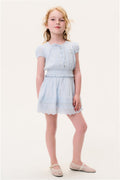 Little Girls Shoreline Cotton Top