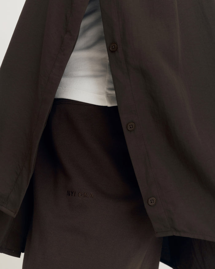 LOLA SHIRT ESPRESSO BROWN