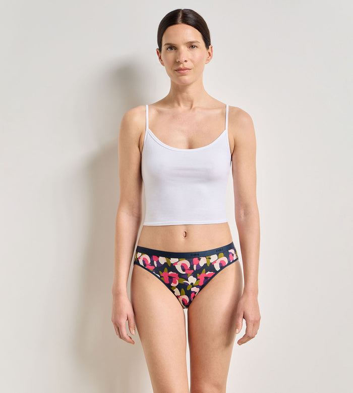 Lot de 3 culottes floral chic Les Pockets Coton